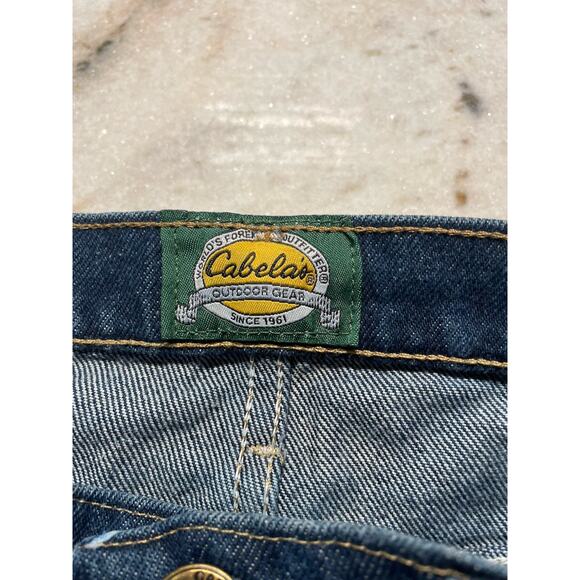 Cabela's Roughneck Jeans Men's 46x36 Blue Traditional Fit Work Pants Denim NWT - Picture 6 of 7